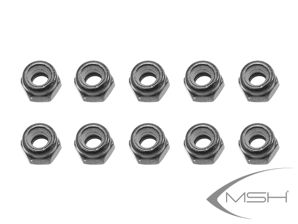 M2,5 Nylon nut-0