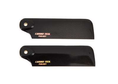 Rotortech Carbon tail blades 86mm Rotortech Carbon tail blades 86mm-0