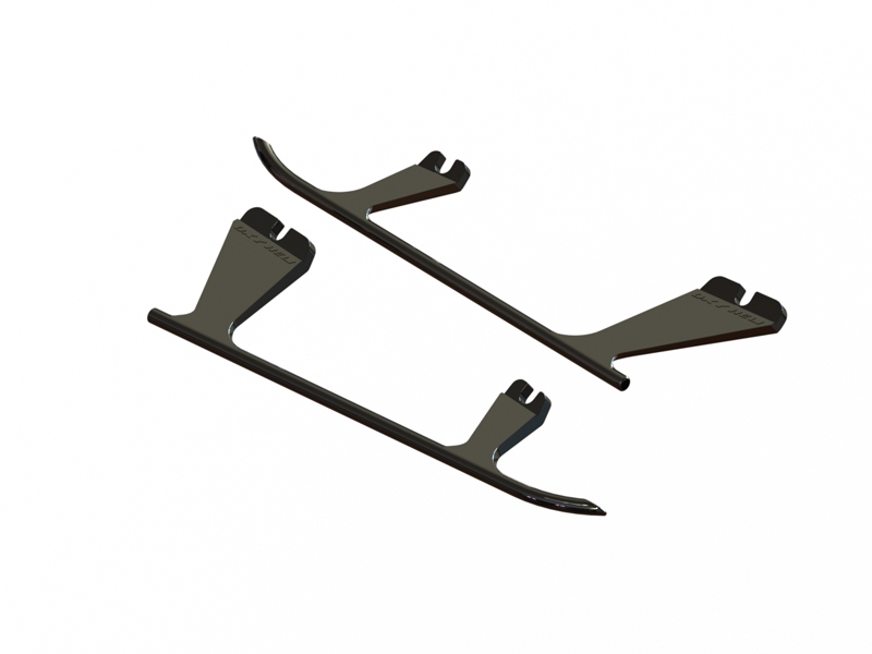 SP-OXY2-023 - OXY2 - Plastic Landing Gear Skid, Left / Right - Black-0