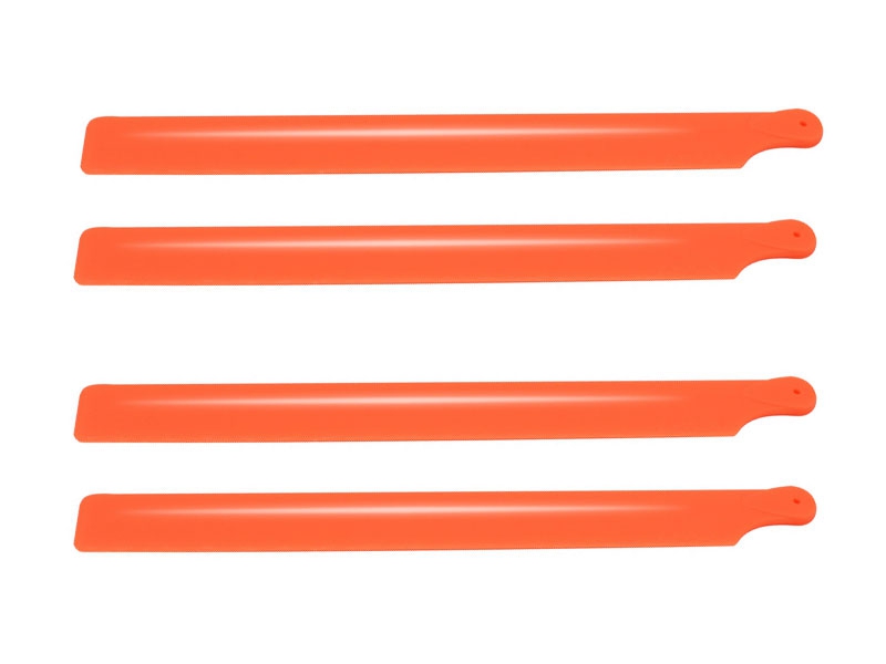 SP-OXY2-080 - Plastic Main Blade 210mm, 2 set, Orange-0