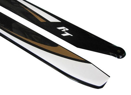 RotorTech 610mm Flybarless Carbon Fiber Main Blades-0