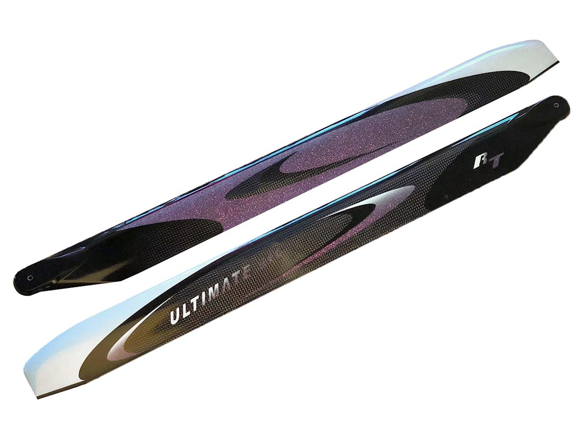 RotorTech 610mm 3D Ultimate Flybarless Carbon Fiber Main Blades-0