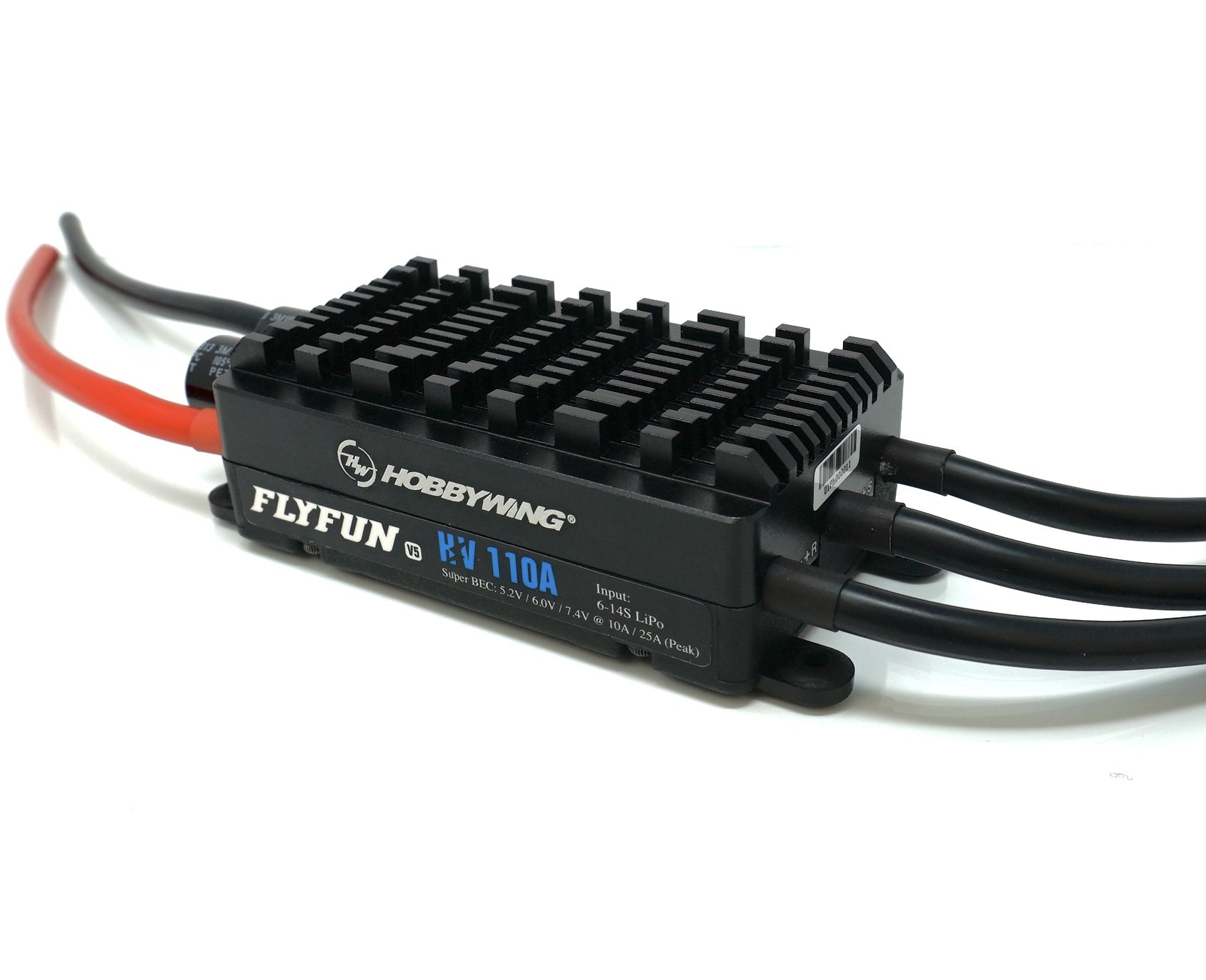 ESC, HobbyWing Flyfun V5 110A-HV SBEC-0