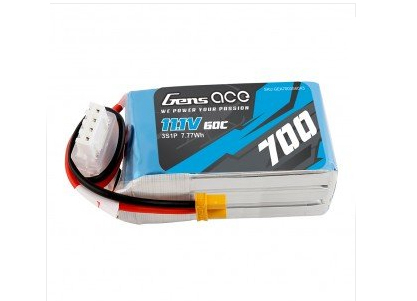 Lipo Battery 11,1V, 3S-700mAh, LOGO 200-0