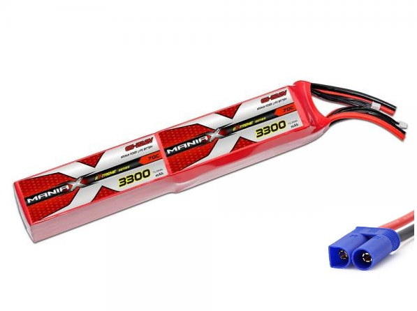 3300mAh 70C 12S 44.4V(2x22.2V) ManiaX-0